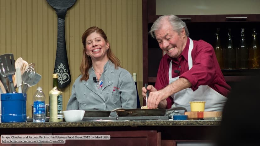 Jacques Pepin - Mastering the Art of Cooking Through Life and Experience